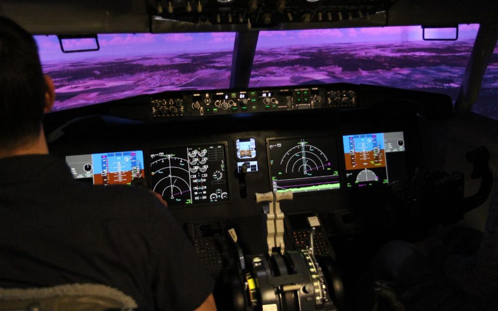 Simulátor Boeing 737 MAX